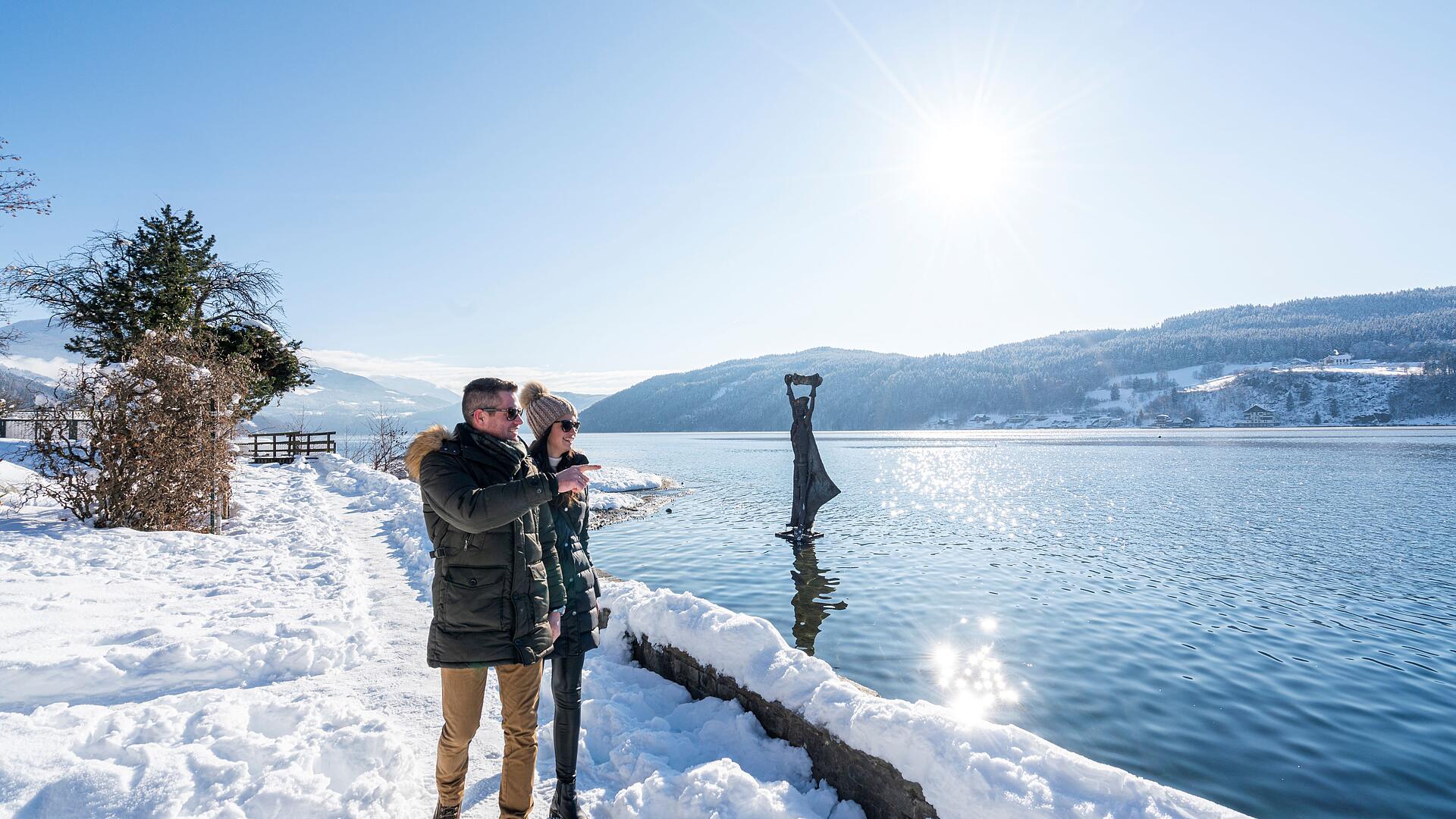 Winterspaziergang am Millstätter See © Gert Perauer_MBN Tourismus Winterspaziergang am Millstätter See © Gert Perauer_MBN Tourismus
