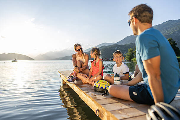 Radfahren mit der Familie © Gert Perauer_MBN Tourismus