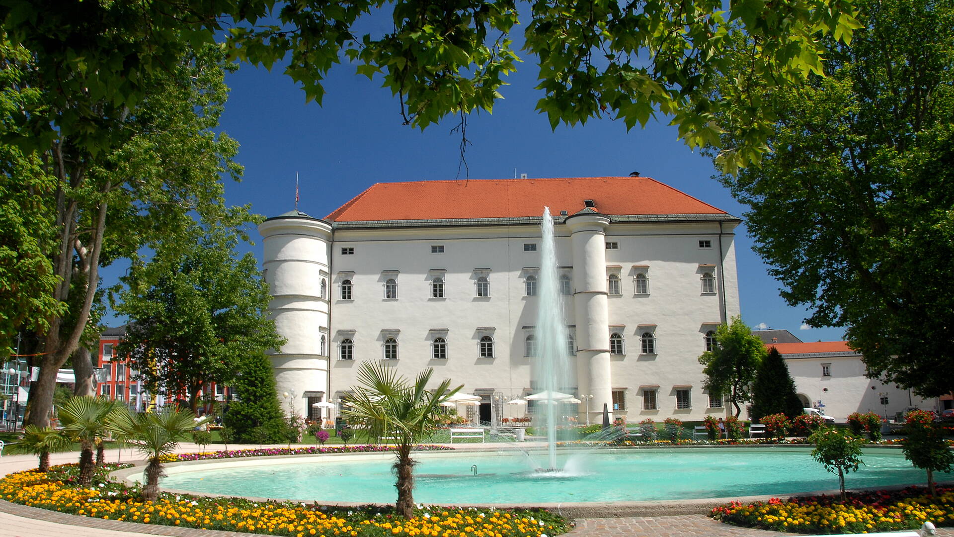 Schloss Porcia im Sommer © TVB Spittal