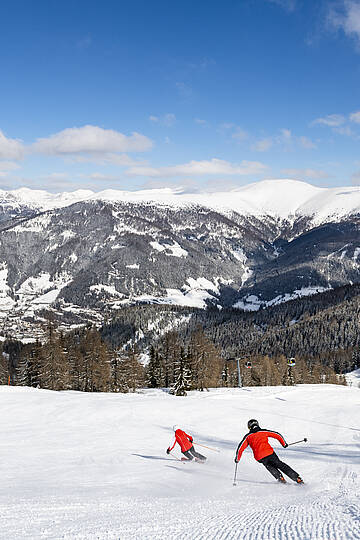 Breite Abfahrten garantieren Ski-Vergnügen pur © Franz Gerdl_MBN Tourismus