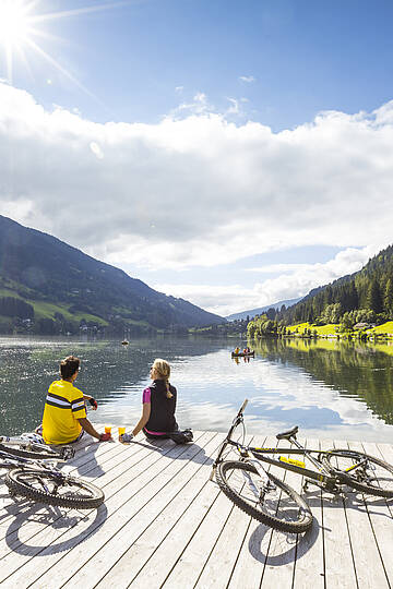 Bike Regenerieren am Naturbadesee Brennsee © Tine Steinthaler_MBN Tourismus