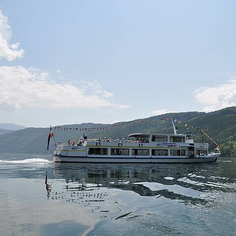 Schifffahrt über den Millstätter See © Millstätter See Schifffahrt