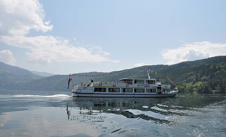 Schifffahrt über den Millstätter See © Millstätter See Schifffahrt