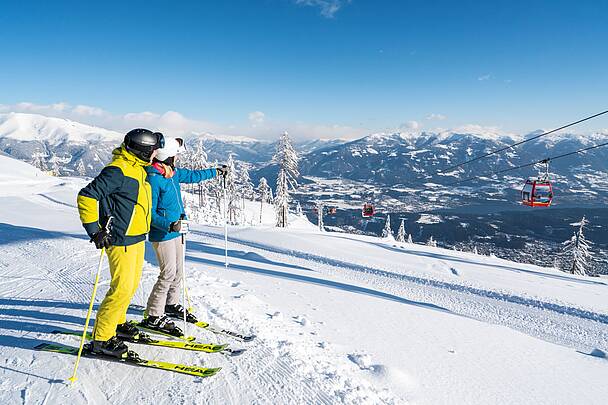 Skifahren am Goldeck © Gert Perauer_MBN Tourismus