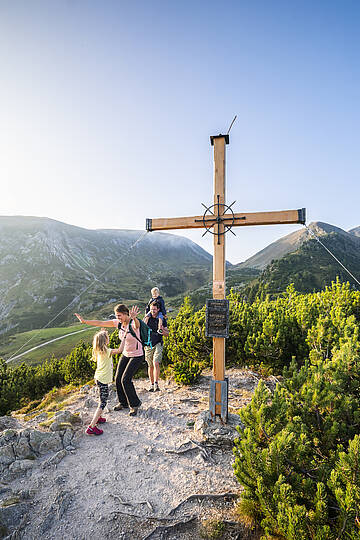 Familienwanderung in den Nockbergen © Gert Perauer_MBN Tourismus