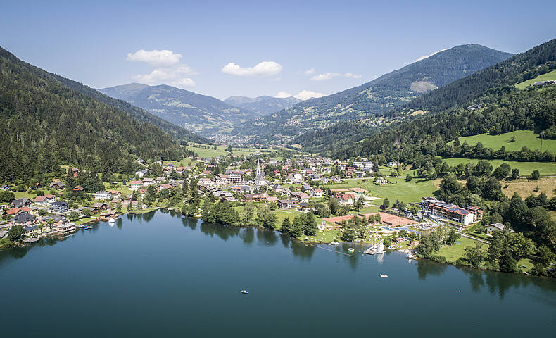 Der Brennsee garantiert Badevergnügen pur © Gert Perauer_MBN Tourismus