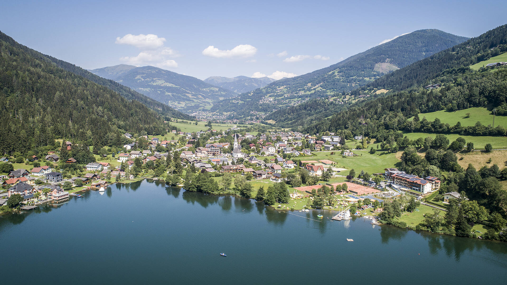 Der Brennsee garantiert Badevergnügen pur © Gert Perauer_MBN Tourismus