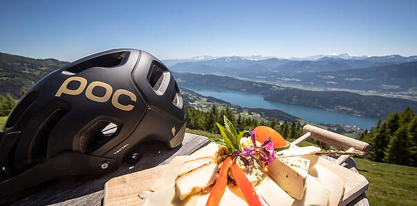 Verschnaufpause beim Rad fahren um den Millstätter See © Erwin Haiden_Kärnten Werbung