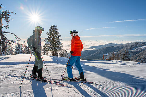 Skifahren für die ganze Familie © Christoph Rossmann_MBN Tourismus