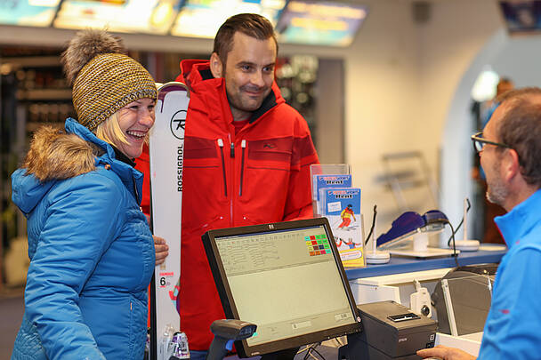 Skiverleih Bad Kleinkirchheim: Skiverleih die 2, Intersport, u.v.m. © Arno Gruber Jun.