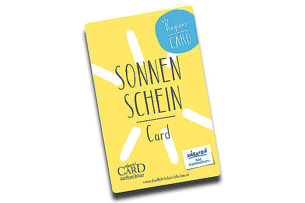 Sonnenschein Card © MBN Tourismus