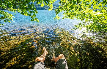 Herbstliche Farbenpracht entlang des Slow Trails, perfekt für eine entspannte Wanderung © Gert Perauer_MBN Tourismus