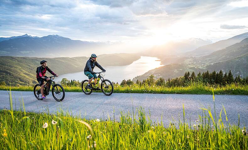 Radfahren rund um den Millstätter See © Gert perauer_MBN Tourismus