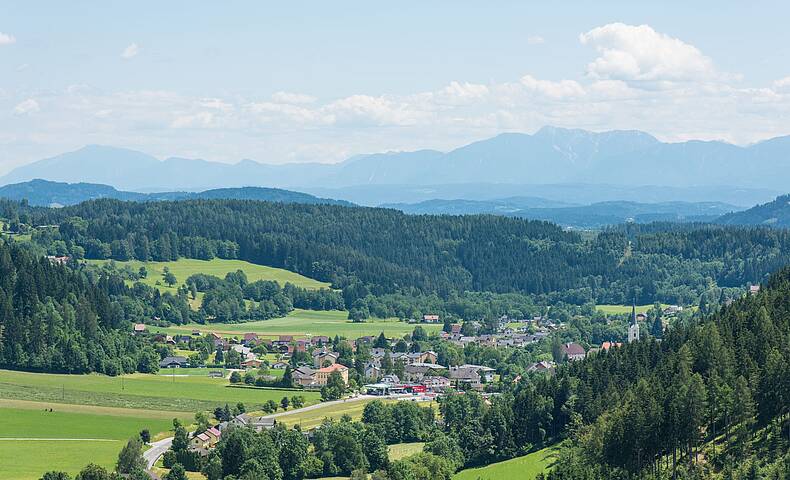 Panorama Himmelberg Sommer © Franz Gerdl_MBN Tourismus