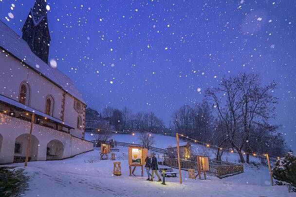 Sternennacht beim Kirchheimer Advent © Mathias Prägant_MBN Tourismus