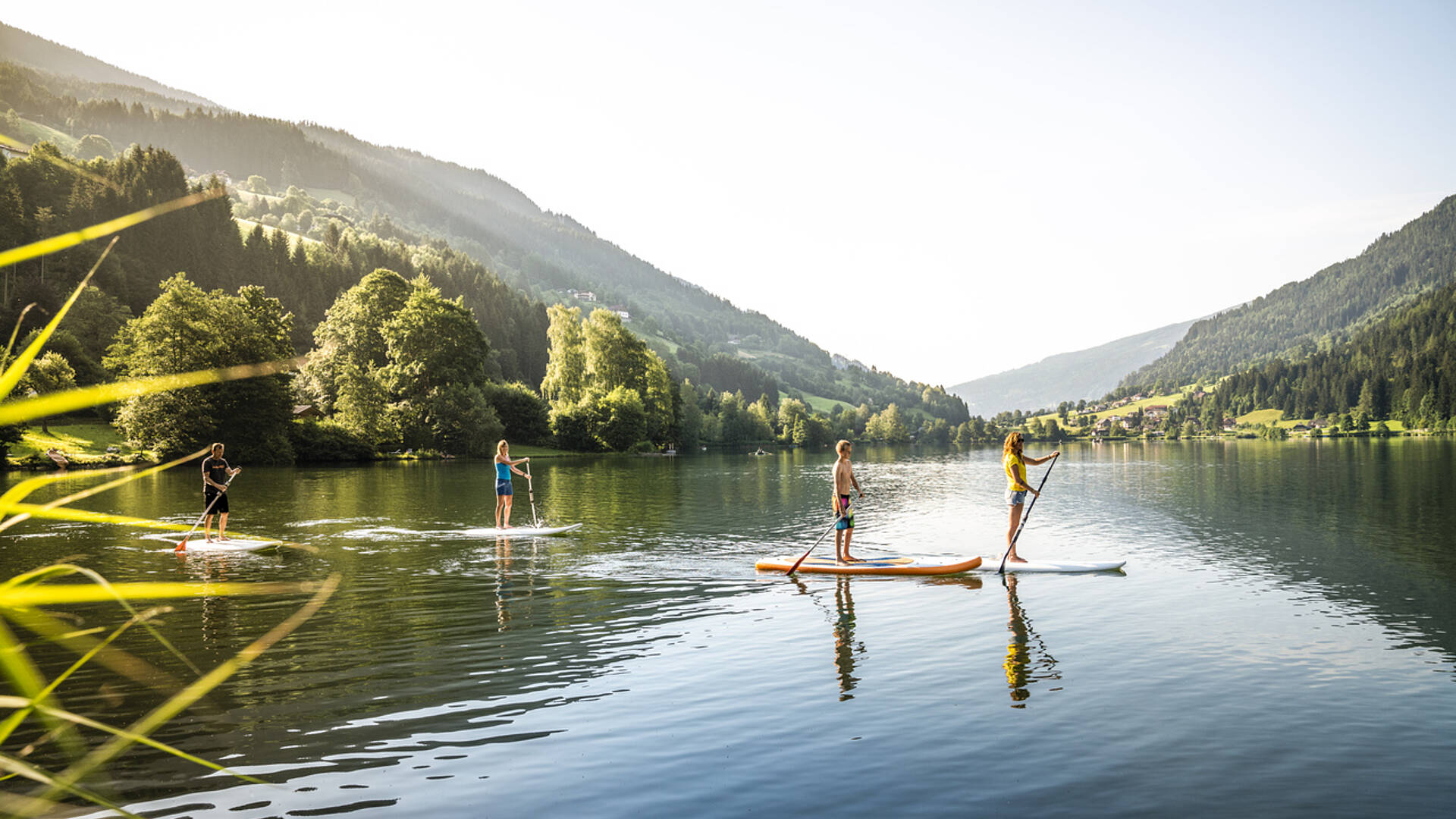 Familienurlaub am Millstätter See, mit kristallklarem Wasser und malerischen Ausblicken © Gert Perauer_MBN Tourismus