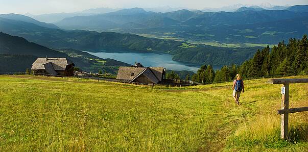 Historische Dörfer und pittoreske Landschaften entlang des Alpe Adria Trails © Franz Gerdl_Kärnten Werbung