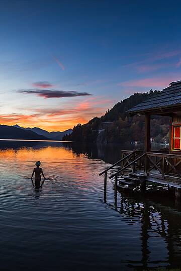 Seefischer bei Sonnenuntergang © Gert Perauer