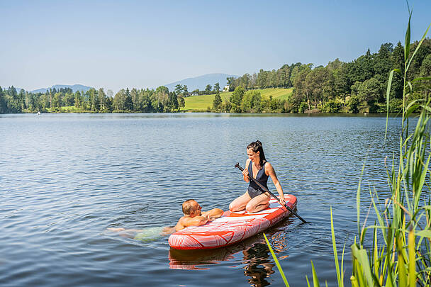 Die Sonne am Maltschacher See genießen © Franz Gerdl _MBN Tourismus