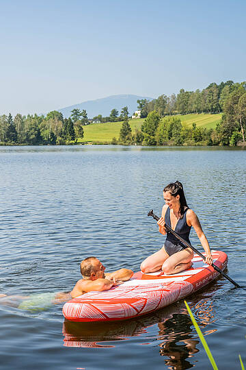 Die Sonne am Maltschacher See genießen © Franz Gerdl _MBN Tourismus