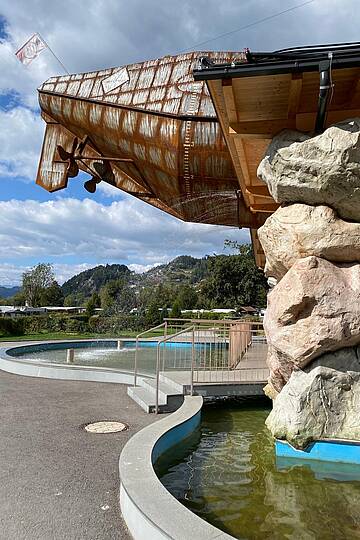 Wasserspiele in Döbriach © MBN Tourismus