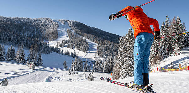 Skispaß auf der Hochrindl © Christoph Rossmann_MBN Tourismus