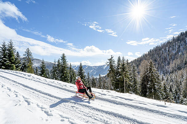 Rodeln in Bad Kleinkirchheim © Mathias Prägant_MBN Tourismus