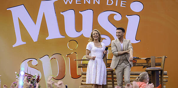 Stefanie Hertel & Marco Ventre Sommer Open Air © Arno Gruber sen._MBN Tourismus