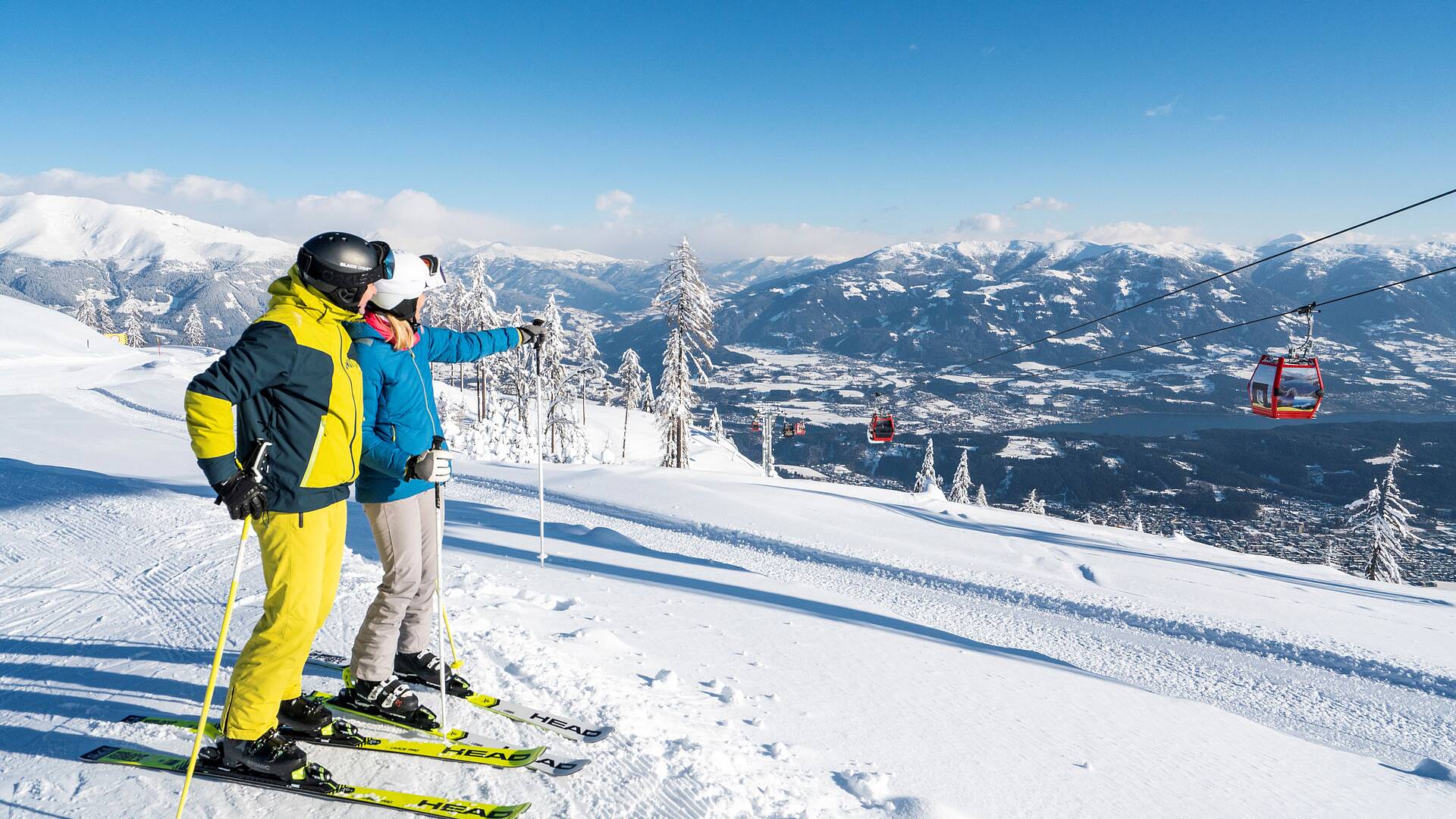 Skifahren am Goldeck mit der ganzen Familie © Gert Perauer_MBN Tourismus