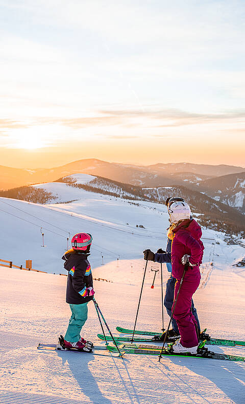 Familien Skiurlaub am Falkert © Christoph Rossmann_MBN Tourismus