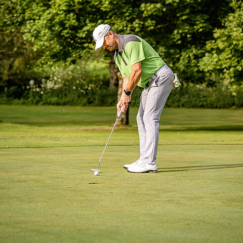 Profi-Golfer am Weg zum Erfolg © Mathias Prägant