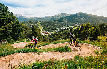 Kornock Flowtrail im Sommer © Daniela Ebner_Turracher Höhe