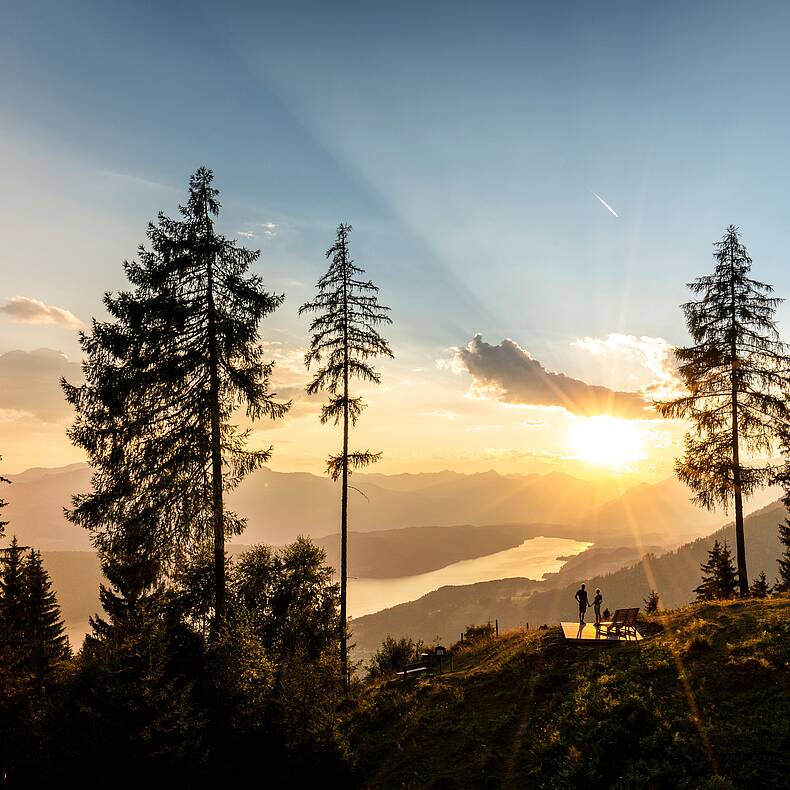 Der Slow Trail bietet zahlreiche Ruheplätze, ideal für Meditation und Entspannung © Gert Perauer_MBN Tourismus