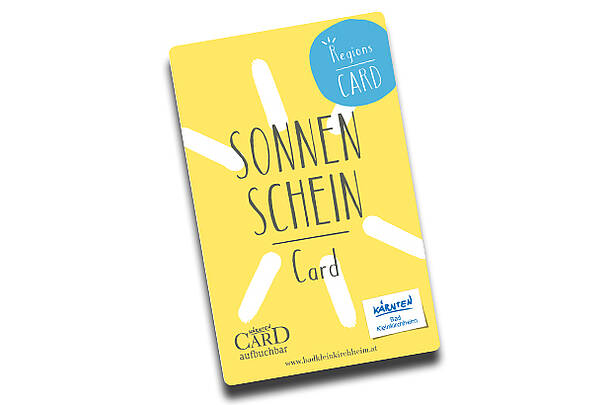 Sonnenschein Card© MBN Tourismus