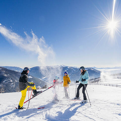 Familienskigebiet Kärnten © Mathias Prägant_MBN Tourismus