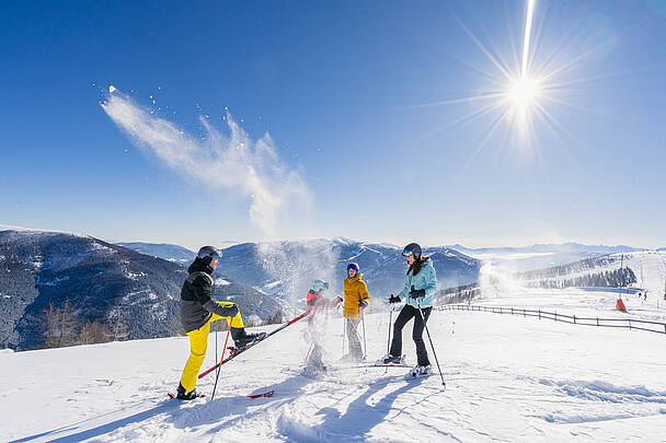 Familienskigebiet Kärnten © Mathias Prägant_MBN Tourismus