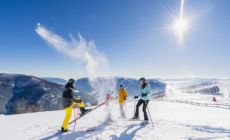 Familienskigebiet Kärnten © Mathias Prägant_MBN Tourismus Familienskigebiet Kärnten © Mathias Prägant_MBN Tourismus