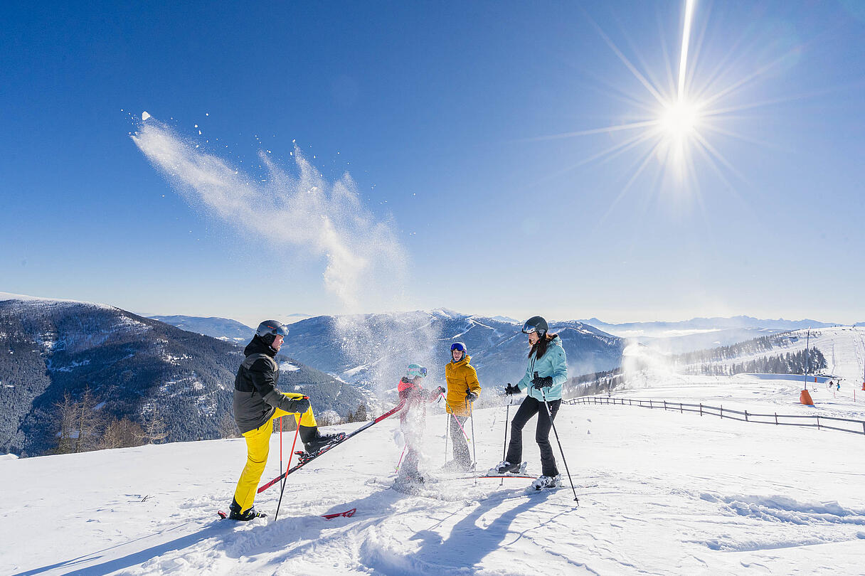 Familienskigebiet Kärnten © Mathias Prägant_MBN Tourismus Familienskigebiet Kärnten © Mathias Prägant_MBN Tourismus