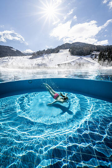 Tauchen im Römerbad © Kärnten Werbung - Gert Perauer