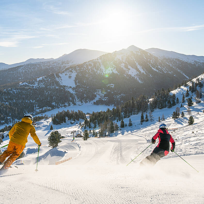 Skifahren auf der Turracher Höhe © Christoph Rossmann_MBN Tourismus