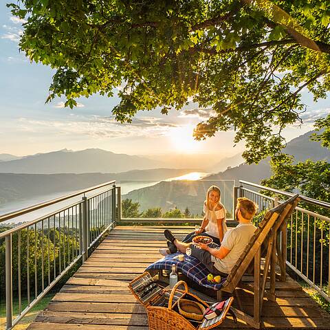 Sternenbalkon am Millstätter See © Gert Perauer_MBN Tourismus