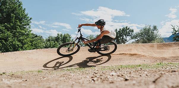 Radfahren im Bikepark in Seeboden © Daniela Ebner_MBN Tourismus