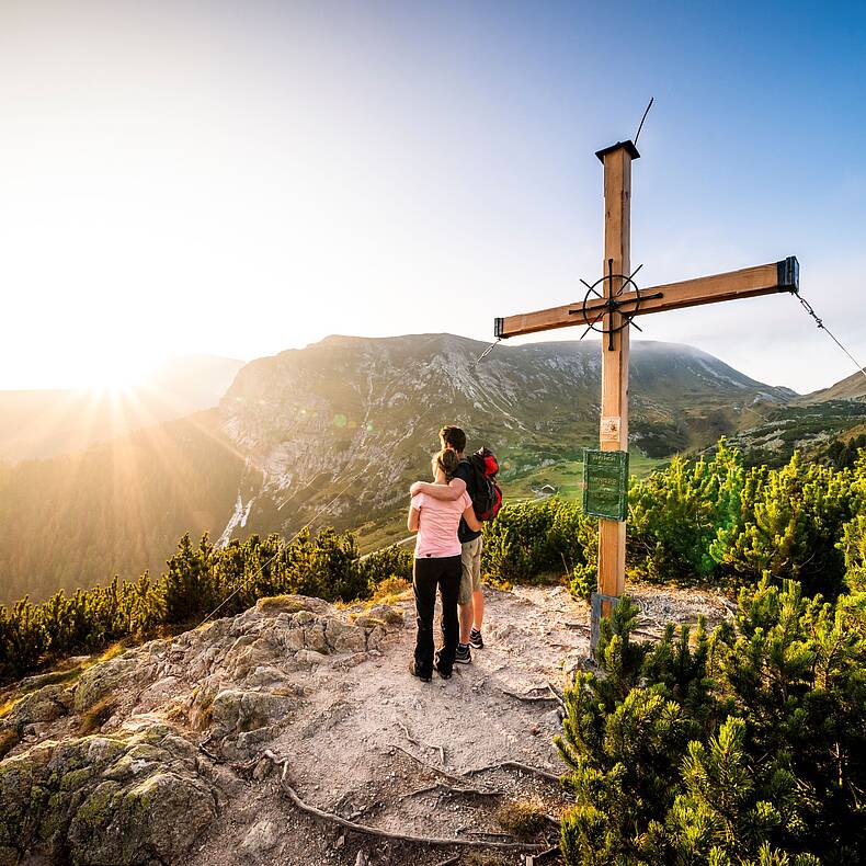 Wandern mein 1. Gipfel © Gert Perauer_MBN Tourismus