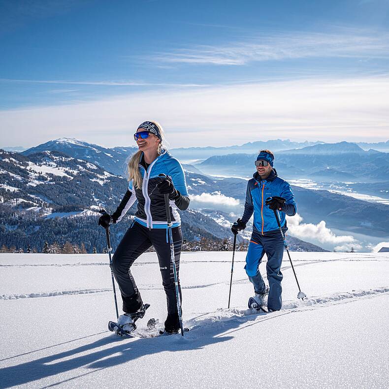 Schneeschuhwandern Millstaetter Alpe© Gert_Perauer_MBN Tourismus