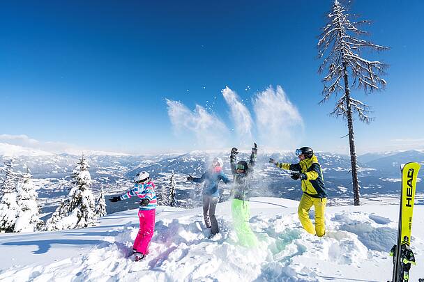 Kinder gratis Skifahren am Sportberg Goldeck © Gert Perauer_MBN Tourismus