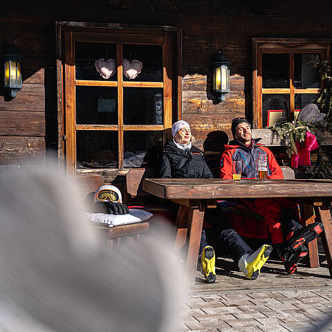 Urige Hütten in Bad Kleinkirchheim © Mathias Prägant