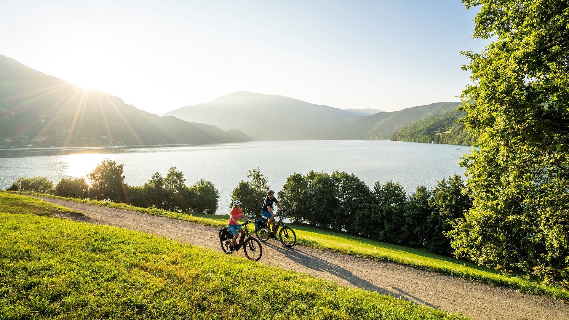 Radfahren Seen Schleife in Millstatt © Gert Perauer_MBN Tourismus